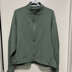 Lululemon Relaxed Define Jacket | Grey Eucalyptus | Size 8